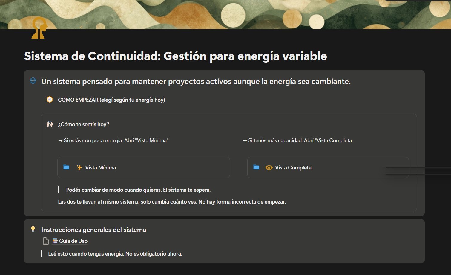 Notion home